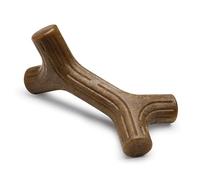 Benebone Juguete masticable Indestructible para Perros masticadores agresivos, rompe el aburrimiento Resistente de Larga duración para Perros, Sabor Real a Tocino, para Perros medianos, Fabricado en