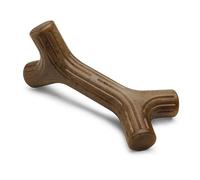 Benebone Juguete masticable Indestructible para Perros para masticadores agresivos, rompedor de aburrimiento Resistente de Larga duración para Perros, Sabor a Tocino Real, para Perros Grandes,