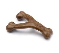 Benebone Wishbone, Juguete para morder, con auténtico beicon Grande, Resistente e indicado para Perros masticadores agresivos, Fabricado en EE. UU.