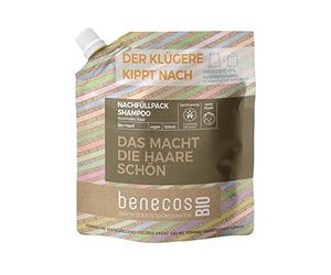 benecos BIO - Recarga Champú Cabello normal Cáñamo orgánico - Esto hace que el cabello sea hermoso - vegano - Plástico reciclado