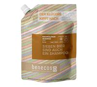 benecos BIO - Recarga de champú Unisex cerveza orgánica siete cerveza también son un champú - vegano - plástico reciclado