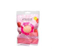 Benecos - natural beauty 94366 Esponja konjac - arcilla roja - 100% biodegradable