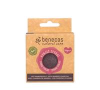 Benecos - natural beauty 92096 Esponja konjac - bambú negro - 100% biodegradable