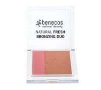 Benecos - natural beauty 92584 - fresh bronzing duo - prensado - bronceador 2 en 1 - vegano - ibiza nights