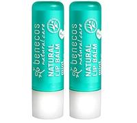 Benecos - natural beauty 93710 - bálsamo labial - menta - vegano (Paquete de 2)
