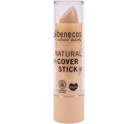 Benecos - natural beauty 95257 Cosmética orgánica de belleza natural - barra de cubierta - alta cobertura - sin talco - vegano - beige