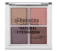 Benecos Natural beauty Palette ombretti a 4 colori, Vegan, Multicolore (Beautiful Eyes 001), 7.2 g