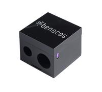 Benecos - Sacapuntas doble para l pices cosm ticos - con esp tula de limpieza integrada