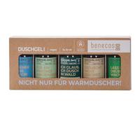 BenecosBIO - Mini set no solo para ducha caliente, vegano, plástico reciclado