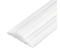 BENECREAT 100 varillas de soldadura de plástico HDPE de 300 mm de largo, 5 mm de ancho, barras de soldadura de plástico para reparación de parachoques, tanques de agua, contenedores de basura, canoas
