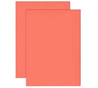 BENECREAT 2 foglio A4 Foglio per Timbri In Gomma Rossa 30x21 cm Blocchi per Intagli In Gomma Laserabili per Macchine per Incisione di Timbri FAI Da Te, 2.5 mm di Spessore