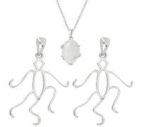 BENECREAT 2 Pieza 925 Colgantes de Plata de Ley con 5 Garras, Colgante Giratorio Hecho A Mano En Blanco para Pepitas, Colgante, Collar DIY, Hallazgo de Joyería, Platino de 25x24x1 mm.