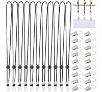 BENECREAT 24 juegos de tensores para bastidor de bordado Clips de tensión para punto de cruz Juego de abrazaderas para marco de bordado Pinzas Herramientas Accesorios Accesorios