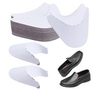 BENECREAT 40 par de Plantillas de Cartón para Zapatos, Soporte Interior para Zapata de Papel de 99x124mm, Moldeador de Zapatos para Zapatillas de Lona, Zapatos de Cuero, Zapatos de Golf, Mulas