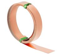 BENECREAT Alambre de cobre puro plano de 12 mm - 3 m para hacer joyas y manualidades