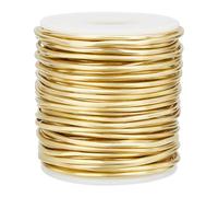 BENECREAT Alambre de Latón Suave de 2 Mm 20 m Por Rollo - Envoltura de Joyería Artesanal, Aleación, Carrete Desnudo Sólido Para Cuentas