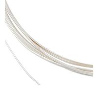 BENECREAT Alambre de plata de ley 999 de 1,5 m, 0,3 mm/20 de grosor de calibre 20 para envolver alambre, fabricación de joyas, proyecto de bobina, 0,8 mm de diámetro