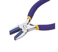 BENECREAT Alicate de Punta Plana Tenaza de Nariz Plano Nylón para Alambre de Cobre Alambre de Aluminio y Fabricación de Joyería