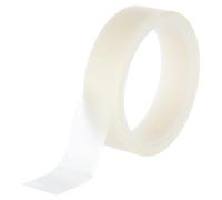 BENECREAT Cinta Reparadora de Libros Transparente 18.28m, Cinta de Encuadernación de Plástico Color Maíz, Cinta de Regalo Microelástica de 25.5 mm de Ancho para Reparación de Encuadernación