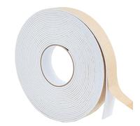 BENECREAT Cinta Tiras Selladoras de Espuma Blanca 10m, Burlete de Espuma de Alta Densidad de 30 mm X 3 mm para Muebles, Coches, Altavoces, Equipo Deportivo