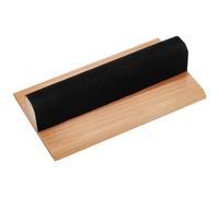 BENECREAT Clapper de madera para sastres, barra de prensado negra, herramienta de costura profesional para costura, aplanar telas y prensar puntos, 12 x 20 cm