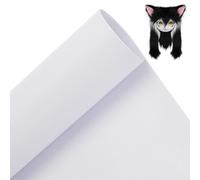 BENECREAT - Fursuit personalizado de malla para los ojos, 100 x 30 cm, malla sublimada de PVC blanco, malla imprimible impermeable de 0,5 mm para Furries Cosplay, esculturas, Fursuits, fabricación