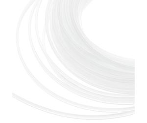 BENECREAT Palillos de corsé de plástico, 5 mm x 20 m, palitos de corsé para coser, transparentes, blancos, palitos de corsé de plástico, vestidos de novia, vestidos de noche, sombreros, sombreros de