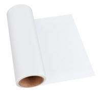 BENECREAT Película adhesiva para planchar de 18 m, parche de TPU de doble cara, color blanco, 300 mm de ancho, parche termofusible para tela, rollo adhesivo, acolchado, costura y manualidades