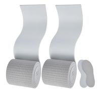 BENECREAT Plantilla de goma gris 2 plantillas de confort para todo el día, plantillas de espuma autocortadas, antideslizantes, 1500 × 89 mm, plantillas deportivas absorbentes del sudor para hombre y
