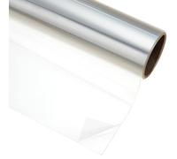 BENECREAT - Rollo adhesivo de doble cara transparente de 31,2 mm de ancho, cinta adhesiva de doble cara, para arte de bricolaje, artesanía, cinta decorativa para el hogar con forro blanco, grosor de