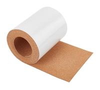 BENECREAT Rollo de Corcho Autoadhesivo 2.5x0.15 m, Tablero Con Respaldo de 3 mm de Espesor, Estera Para Muebles de Pared y Decoración de Fiestas