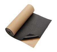 BENECREAT Rollo de espuma EVA adhesiva de 11.8 x 78.7 pulgadas, hoja de espuma negra de 2 mm de grosor, hoja de goma de espuma EVA para relleno de huecos, almohadilla protectora, cosplay, disfraces,
