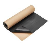 BENECREAT Rollo de espuma EVA adhesiva de 30 cm x 2 m, hoja de espuma negra de 1 mm de grosor, lámina de goma de espuma EVA para relleno de huecos, almohadilla protectora, cosplay, disfraces,