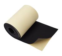 BENECREAT Rollo de Espuma EVA Adhesiva Negra de 300x20cm Hoja de Goma Espuma Impermeable de 4mm de Grosor para la Protección de Muebles y Otros Proyectos de Artesanía