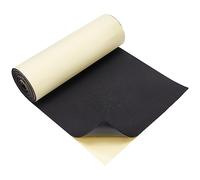 BENECREAT, Rollo de Espuma Eva Autoadhesiva Negra de 3mm de Grosor, Espuma Adhesiva para Manualidades de 2x0.3m para Protección de Muebles, Relleno de Grietas, Rollos de Espuma Adhesiva