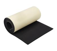 BENECREAT Rollo de espuma EVA autoadhesiva negra de 70 x 11.8 pulgadas, hoja de goma de espuma impermeable de 6 mm de grosor para proteger muebles, relleno de huecos, disfraces y otros proyectos de