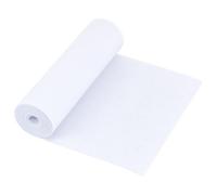 BENECREAT Rollo de Fieltro de Color Blanco Ahumado de 3 m, Tela de Fieltro No Tejida de 24cm de Ancho, Tela de Fieltro Artesanal para Patchwork, Costura, Decoración, Manualidades, Bricolaje
