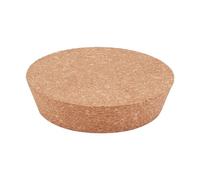 BENECREAT Tapón de Botella de Vino de Corcho Cónico, Tapón de Corcho Cónico de Madera de 30 mm de Espesor, Tapón de Corcho Redondeado Plano para Manualidades con Botellas, Diámetro: 111 mm