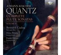 Benedek Csalog, Dóra Pétery y Fanni Edőcs – Quantz: Complete Flute Sonatas, Volume II – Edel