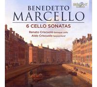 Renato Criscuolo, Aldo Criscuolo – Benedetto Marcello: 6 sonatas para violonchelo – CD – Edel