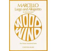Benedetto Marcello: Largo and Allegretto For Oboe And Piano. Partituras para Oboe, Acompañamiento de Piano
