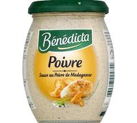 Bénédicta - Salsa de pimienta de Madagascar - 260g - Lote de 3 - Precio por unidad - entrega rápida