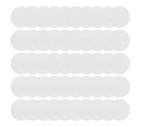 Benefischl - Juego de pegatinas de aluminio en para sublimación, hoja de aluminio para bandeja colgante redonda para bisel virgen, discos en para sublimación (50 piezas de serías)