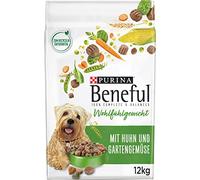Beneful Comida Seca para Perros con Pollo y Verduras de jardín, 1 Unidad (1 x 12 kg)
