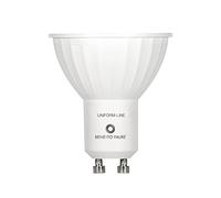 Beneito&Fauré - Bombilla Led 6 Watios Uniform Line. Casquillo GU10, color de Luz 4000K y 430 Lumenes)