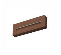 BENEITO FAURE Foco LED para señalar el camino, de pared, de superficie, Tween - 5 W, interruptor CCT, iluminación interior y exterior, pasillos o pasajes (Negro)