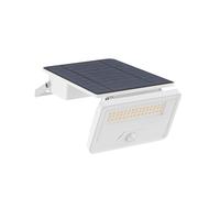 BENEITO FAURE Sky Solar Sensor - Lámpara solar LED con sensor de movimiento y crepúsculo, 8 W, 1600 lm, 4000 K, IP54, color negro