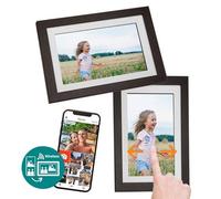 Benel Frameo Digital Photo Frame HF-101WB Brown 10.1 inch