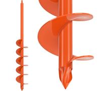 BeneLabel Broca de Barrena para Jardín, 81x10cm Broca de Taladro Espiral Barrena para Postes de Valla Jardinera Taladro para Columna de Buzón de Cama/Sembrado/Valla, Se Adapta Hexágono de 10mm