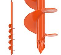 BeneLabel Broca de Barrena para Jardín, 81x8.9cm Broca de Taladro Espiral Barrena para Postes de Valla Jardinera Taladro para Columna de Buzón de Cama/Sembrado/Valla, Se Adapta Hexágono de 10mm